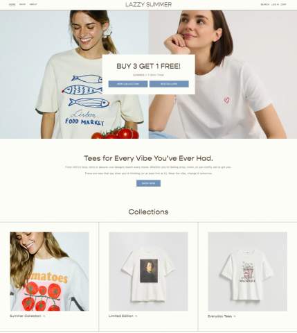 63號網頁設計工作室 - 網站風格希望配合品牌風格走簡約的路線，在一個月內順利完成專案。

服務內容: Shopify 快速上線方案，使用我們自行開發的Shopify佈景主題，並依據客戶的需求設計與架設出網站。