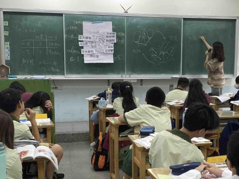 李翔雲 - 國中正課