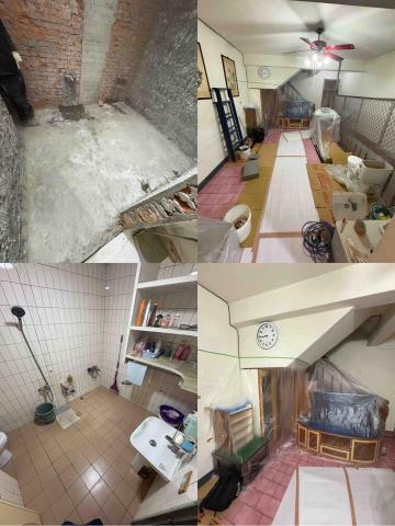 成恩拆除清運工程行 - 廁所全室翻新、牆壁一面見底