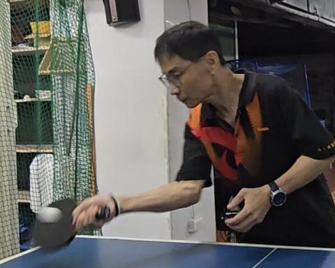 石門桌球教練推薦女生的乒乓球