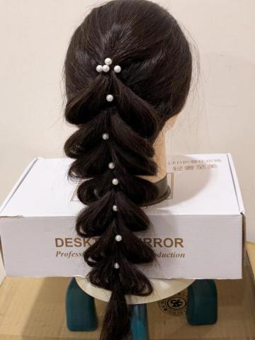 雯雯彩粧師 - 多層次氣質辮髮