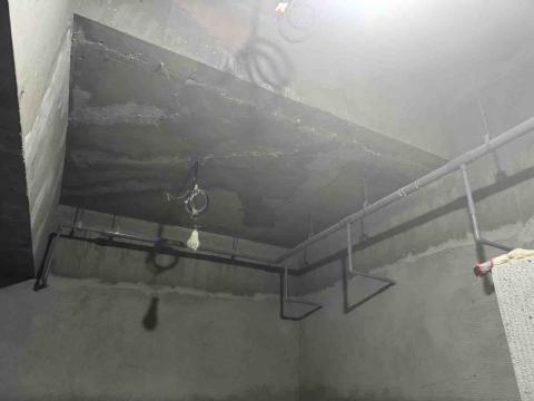 阿文水電弱電 - 廁所給水支管，幹管施作