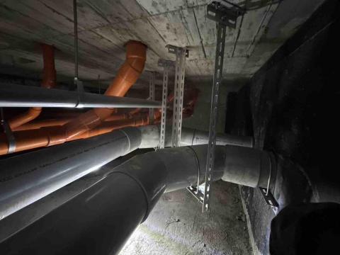 阿文水電弱電 - 8英吋雨水幹管施作