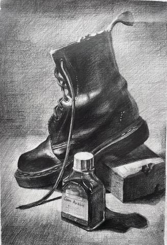 王芊喜 - 鉛筆素描作品 8開