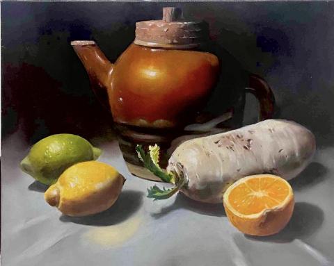 王芊喜 - 油畫作品6F
