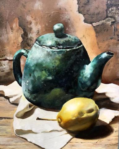 王芊喜 - 油畫作品8F