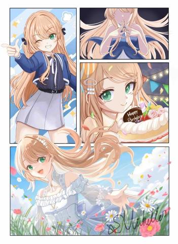 Michelle - 這是最近完成很喜歡的圖～