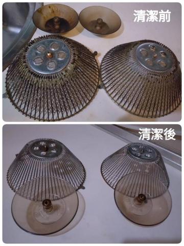 水美清潔工作室 - 抽油煙機濾網清潔前後