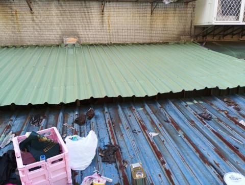 佳信室內油漆工程行 - 屋頂除鏽上漆