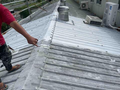 浩陽防水油漆工程 - 鐵皮 隔熱