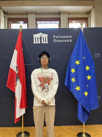 黃昱閔|英文、自然家教 - 維也納國會大厦