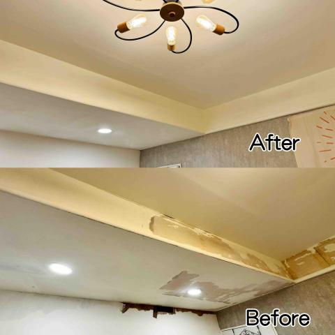 吳華倫 - 套房天花受潮重刷