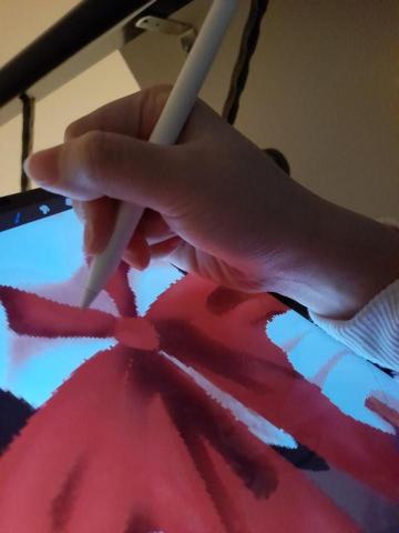 靜 - 電繪抓拍瞬間