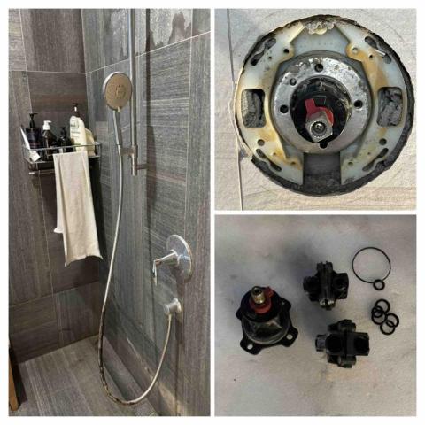 阿榮師父水電工程 - 11/20 維修單桿浴室淋浴龍頭（漏水）