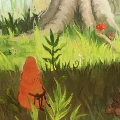 呂姵緹 - 插畫 蘿蔔