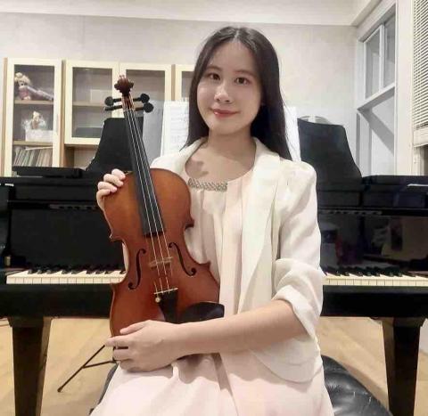 龍潭小提琴陪練老師推薦黃于倢