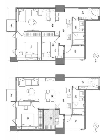 匯格空間設計 - 某案平面設計圖