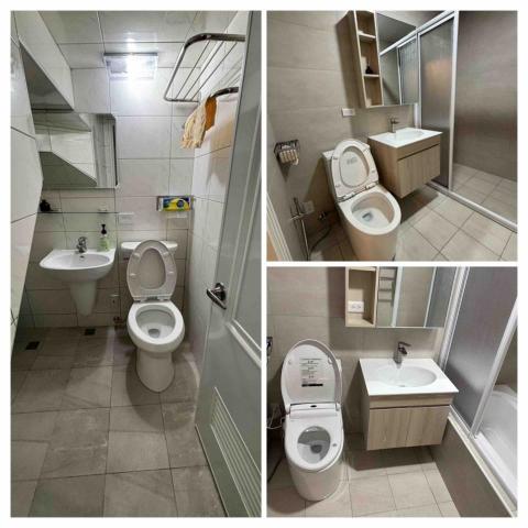 阿榮師父水電工程 - 11/21 安裝馬桶3顆 解決了業主的問題和困擾
（排氣管不順 每次沖水都是波波的水聲和濺水的水花）