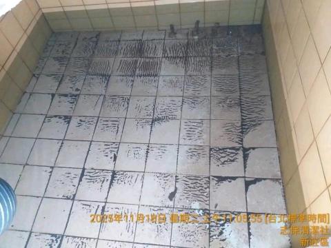 涂鴻志 - 清洗前