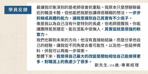 涂經緯 - 學員反饋