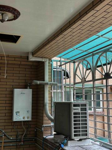 世安冷氣行 - 冷氣移機 配置美術管