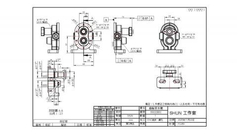 張順傑 - 自主練習作品-工程圖