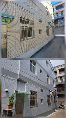 FRP玻璃纖維防水、室內外防水、內外牆油漆、仿石漆、侷限空間 - 大里 外牆防水（客人選色討論配色）