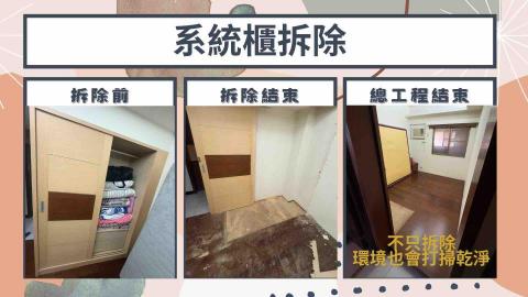 絜芯工程行 -  拆除工程，拆除完畢清運+環境整理