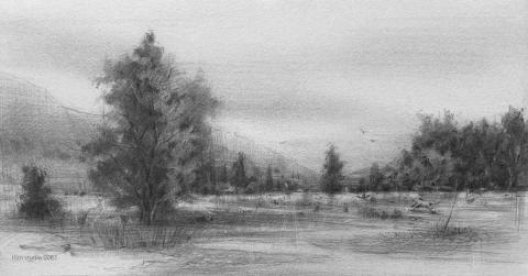 Han studio  邱柏翰 - 這堂課會帶你從構圖草圖出發，
學會在幾分鐘內抓出畫面的節奏與焦點

接著透過明暗分層與筆觸節奏，
一步步建立出有空氣感與景深的風景畫

想學會畫出有空氣感的風景~ 歡迎私訊洽詢課程！