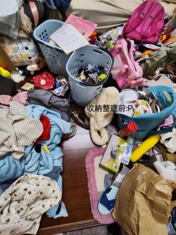 林詩叡 - 房間各式生活雜物用品 收納整理前:P