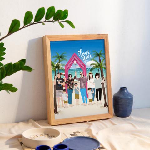 提供油畫布服務的專家Virginia Liu