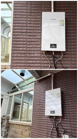 佳昆水電 - 強制排氣瓦斯熱水器安裝