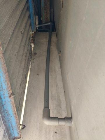 瑋成水電裝修工作室 - 施工後：戶外接水管至室內