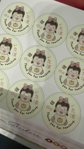 芝士蛋糕在畫畫 - 實體印刷