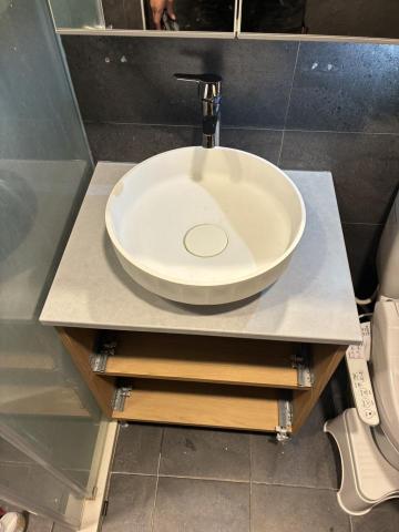 周文翔 - IKEA浴櫃臉盆組裝上牆安裝