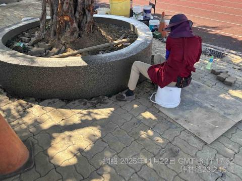 張師傅 - 太平坪林國小抿石子