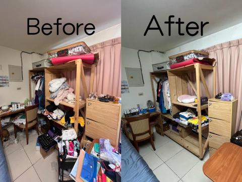 張瓊文 - 二寶媽在親餵的日子裡，幾乎沒有一刻能真正空下來。房間越亂，心情越複雜；東西找不到時，那份焦慮更是瞬間放大。

但透過整理與收納，物品一一找到自己的家，生活重新回到軌道。空間變得清爽，心也跟著安定下來，更有餘裕把注意力放在最重要的事&mdash;&mdash;好好照顧寶寶。