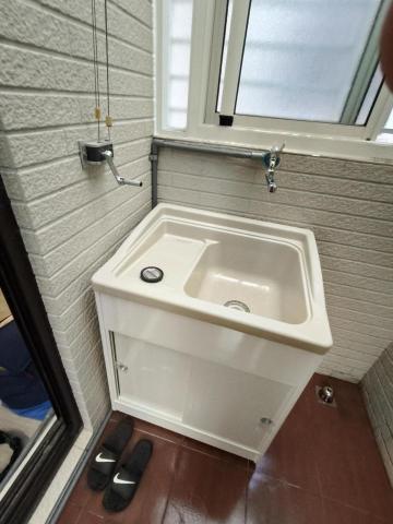 瑋成水電裝修工作室 - 施工後：新增水龍頭完工