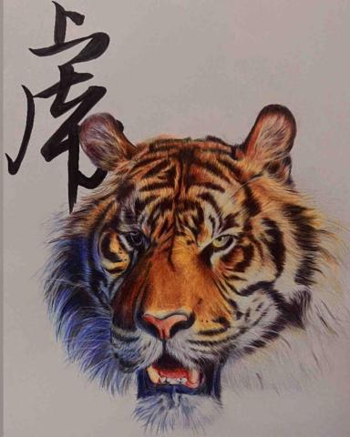 林慧珊 - 色鉛筆技法