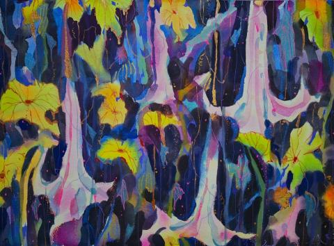 顏毓聆 - 水彩自然物畫