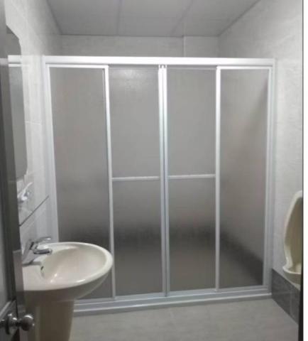 佳翔工程 - 乾濕分離框式鋁拉門