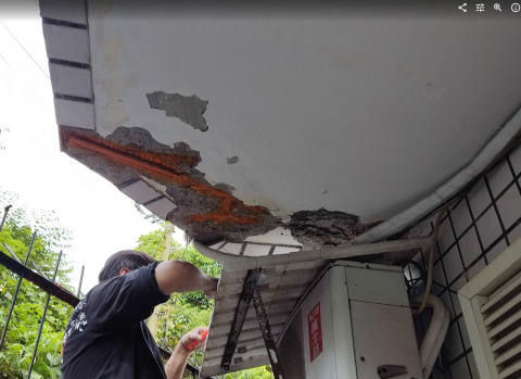 修成裝潢修繕 - 鋼筋鏽蝕 防鏽 泥作修繕 