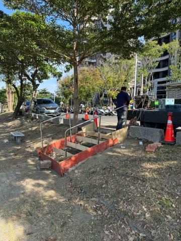 阿禎泥作 - 楠梓樓梯施工1