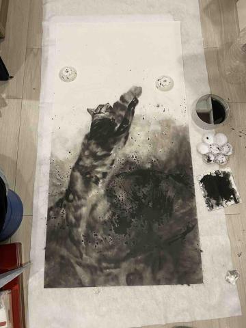 呂韋緗 - 水墨全開練習