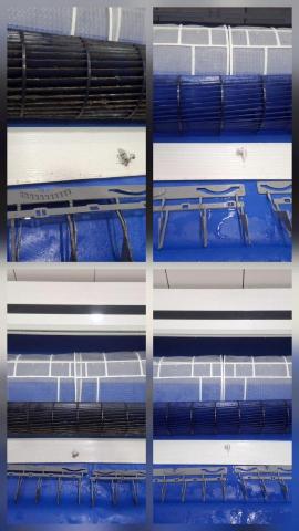 肯特優冷氣洗衣機保養清潔工坊 - 萬士益冷氣洗前洗後