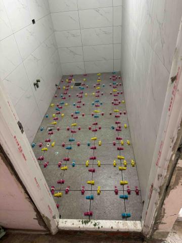 阿禎泥作 - 高雄大社地磚施工2