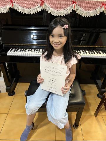 古典鋼琴教學 - 檢定證書