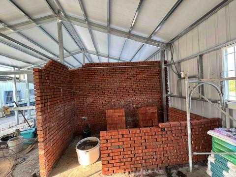 阿禎泥作 - 將軍區砌紅磚