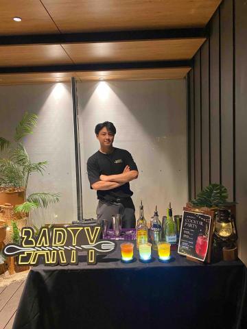 花式調酒師陳武良 - 2025中秋晚宴調酒師服務