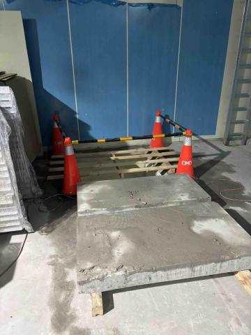 宏御企業社 - 電梯孔切割後清潔防護